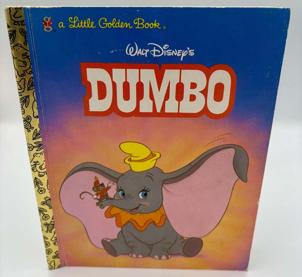 1998 Dumbo Little Golden Book Disney Vintage Children’s Book Really Great Condit